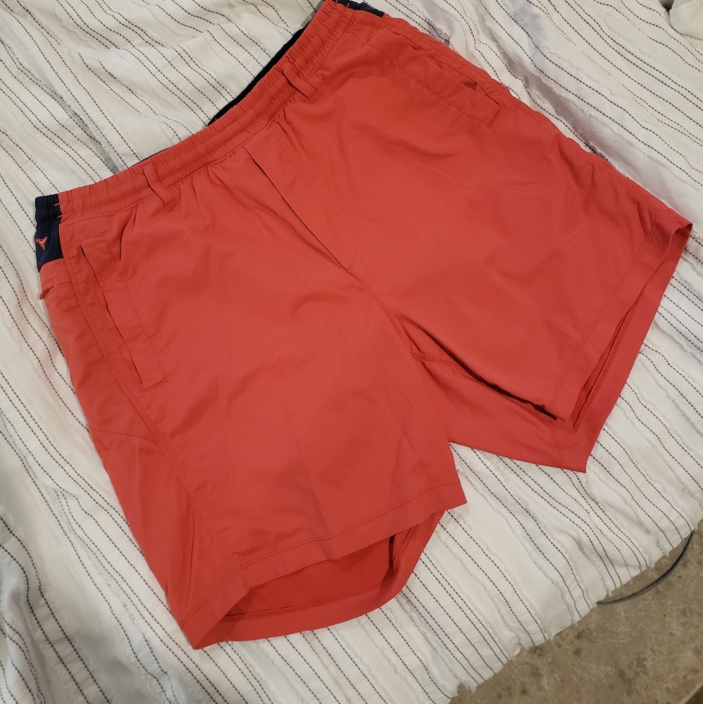 Mens Birddogs XL Classic Salmon & Navy Shorts